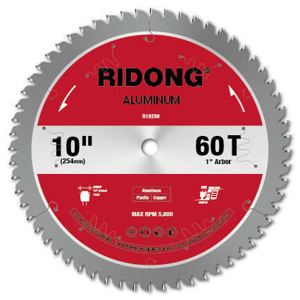 THICK ALUMINIUM SAW BLADES 1/2"